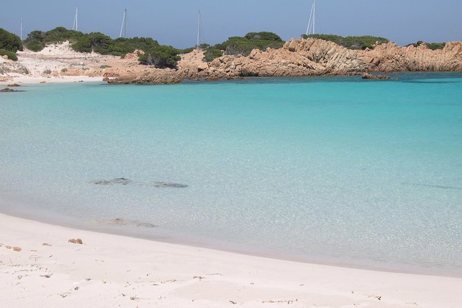 Daily 4 stop - boat excursion La Maddalena Archipelago - Santa Maria’s two-hour beach stop