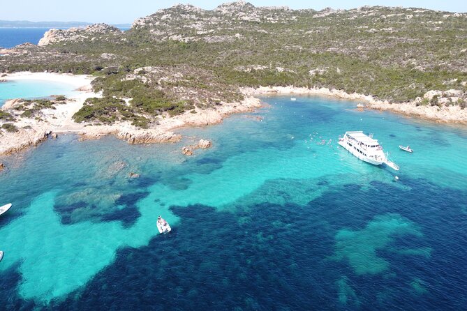 Daily 4 stop - boat excursion La Maddalena Archipelago - One hour in La Maddalena town