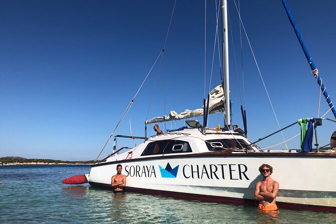 Daily cruise on a sailing catamaran on the La Maddalena archipelago - The Final Stop Gives You Time to Set Your Own Pace