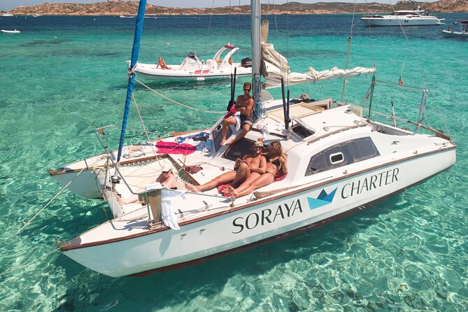 Daily cruise on a sailing catamaran on the La Maddalena archipelago - Lunch on the Catamaran, With Spaghetti and Sardinian Snacks