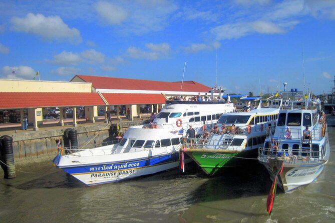 Day Tour from Phuket to 4 Islands in Krabi by Ferry & Speedboat - Chicken Island brings the best water time