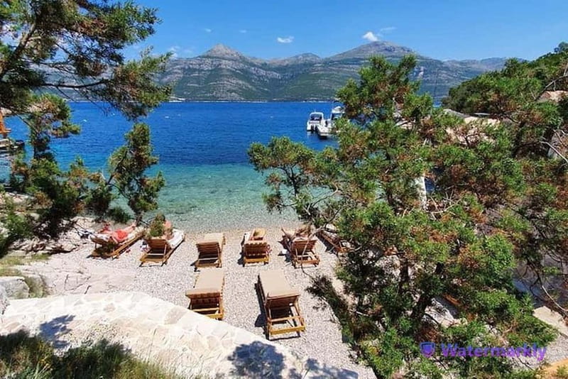 Dubrovnik: Blue Cave and Islands Tour - Koločep: car-free paths, trees, and sea caves