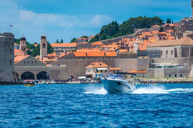 Dubrovnik Elaphiti Blue cave best offer private speedboat tour - Šipan for a quieter island finish
