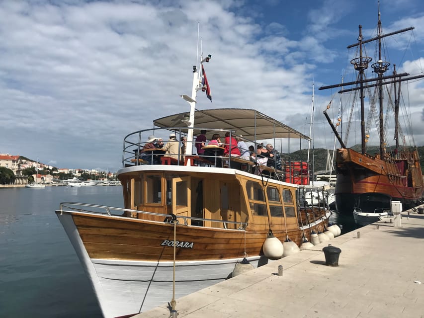 Dubrovnik: Elaphiti Islands Boat Cruise with Lunch & Drinks - Boarding Bobara or Mara at Lapadska Obala 5