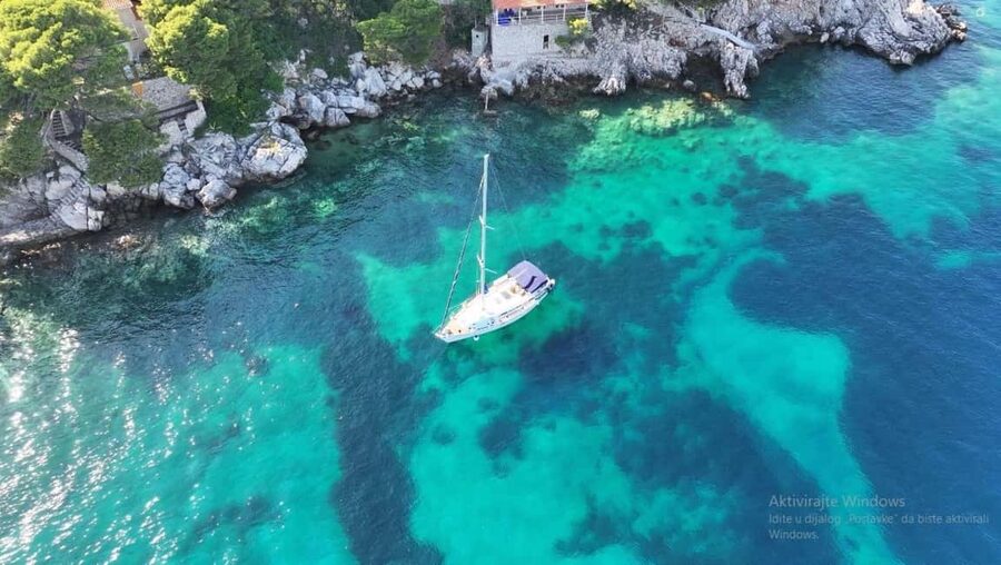 Dubrovnik:Half Day Private Boat Tour to Elaphiti & Blue Cave - Blue Cave on Koločep: beautiful, but take the swim seriously