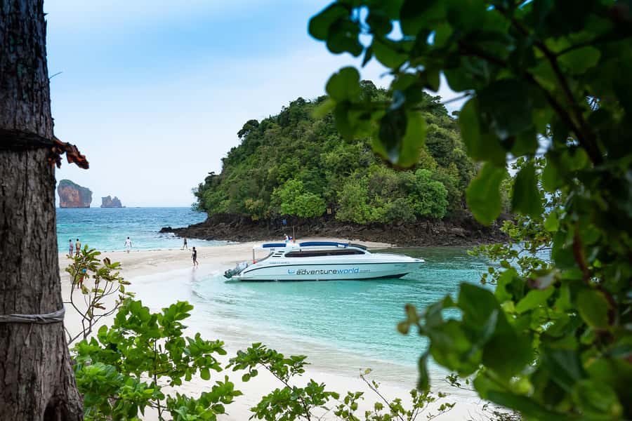 Early Bird Krabi 4 Islands from Phuket/Khaolak - Poda Island for swimming and beach time