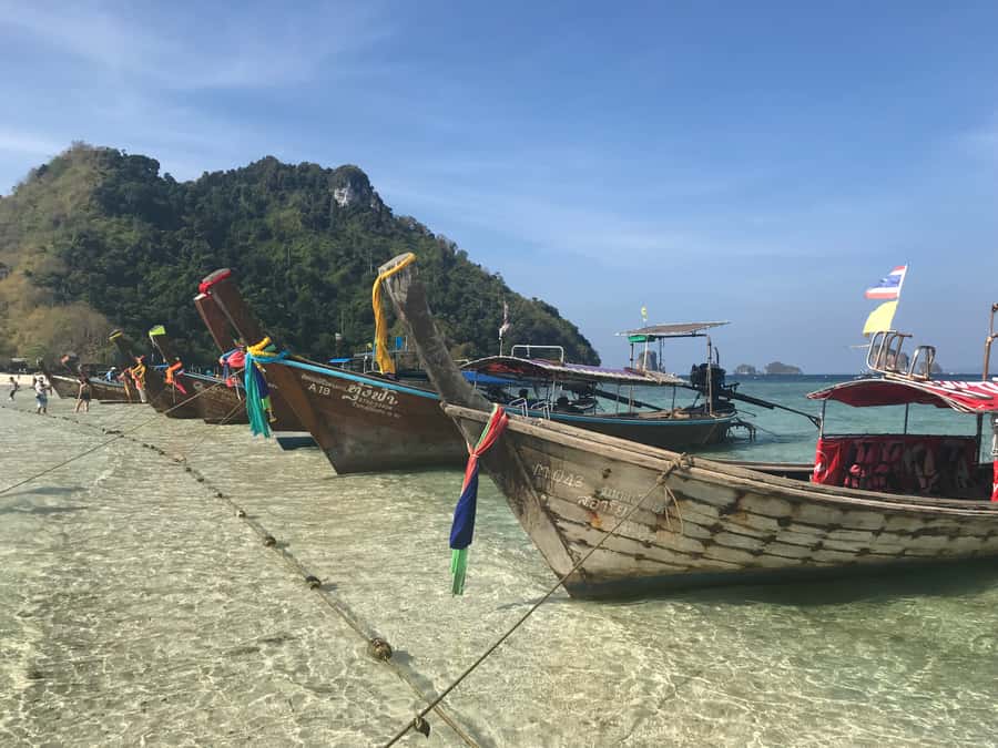 Early Bird Krabi 4 Islands from Phuket/Khaolak - The final beach and snorkeling stop