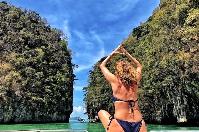 Early Bird Phi Phi + 4 Islands by Speedboat - Maya Bay at about 7:45 a.m.