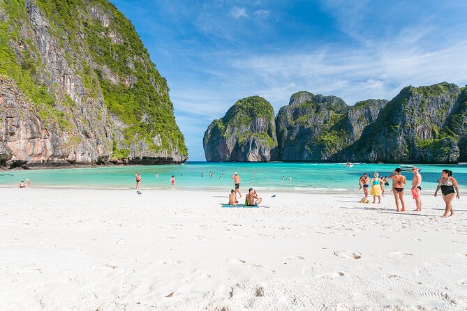 Early Bird Phi Phi Islands Tour From Phi Phi by Speedboat - Pi Leh Bay and the limestone cliffs