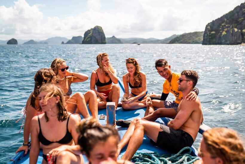 El Nido: Island Hopping Adventure by Haqqy Life - A social day on the water, not a quiet cruise