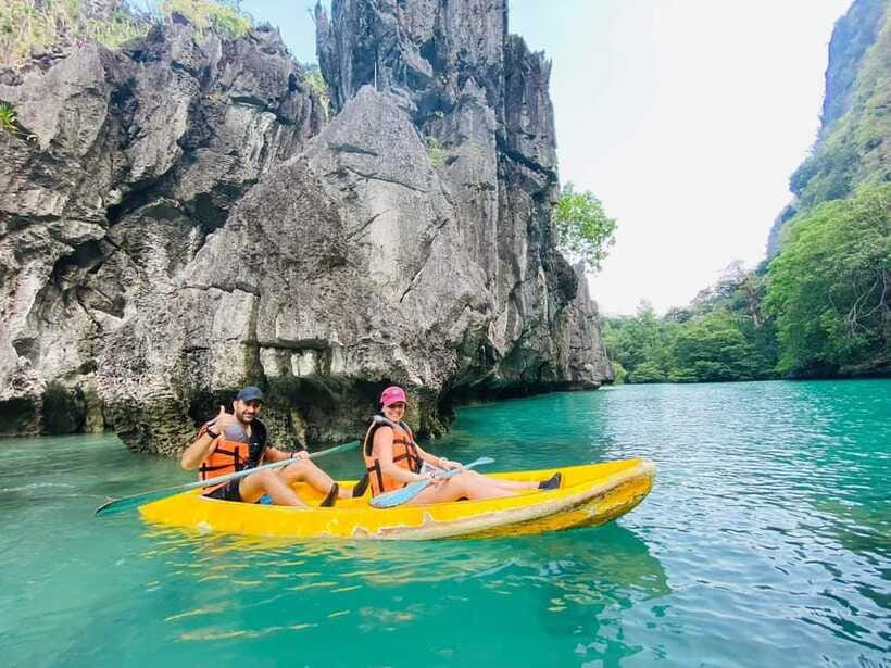 El Nido: Island Hopping Tour A with Kayaking on Big Lagoon - Guides can make a busy route much more enjoyable