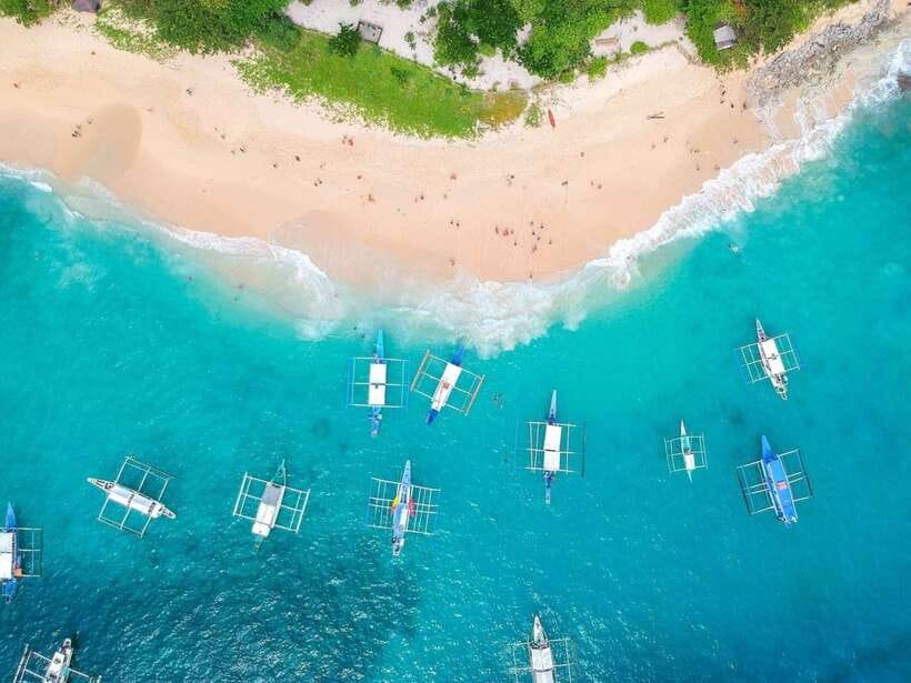 El Nido: Island Hopping Tour B Cudognong Cave & More - Snake Island and the sandbar that gives the route its name