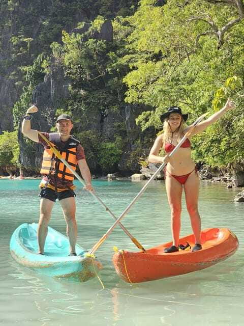 El Nido: Private/Exclusive Island Hopping Tour D BEST PRICE - Serenity Beach and a slower final stop