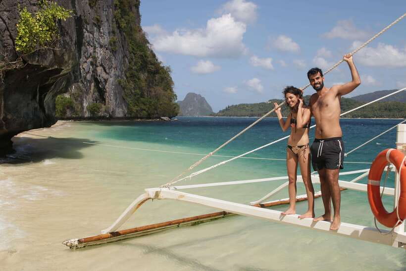 El Nido Private Tour A: Best Island Hopping - Seven Commandos Beach and the relaxed finish