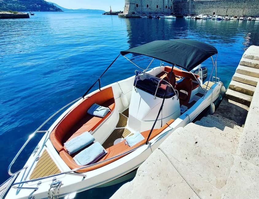 Elaphite Islands: Private boat tour (Barracuda 545) - The skipper makes the flexible format work