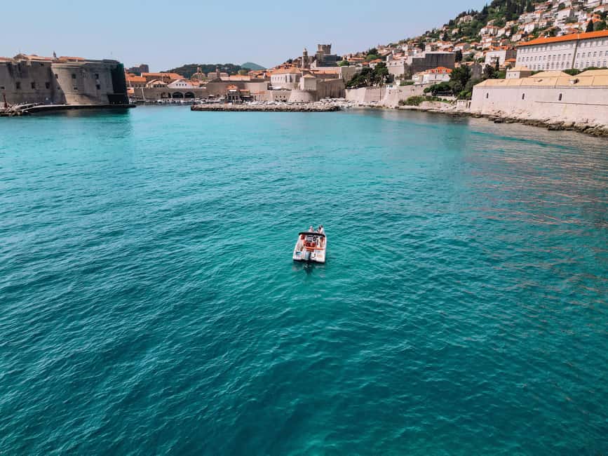 Elaphite Islands: Private boat tour (Barracuda 545) - Koločep’s Green Cave, Blue Cave, and Three Caves