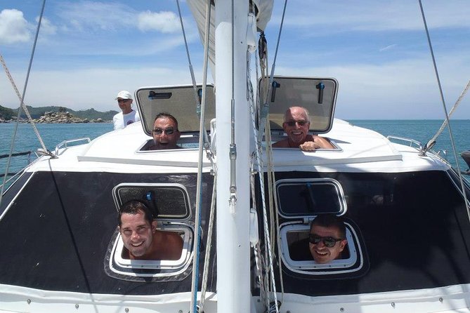 Exclusive private catamaran island hopping experience - A quiet bay near Koh Phangan