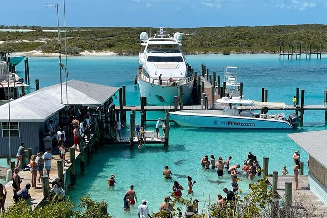 Exuma Island Hopping Swimming Pigs Tour with Lunch from Nassau - Norman’s Cay and the sunken plane