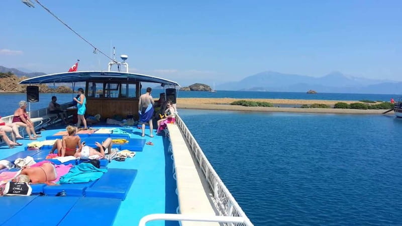 Fethiye: 12 Islands Boat Tour with Lunch and Hotel Transfer - Time on deck, shade, and sea views