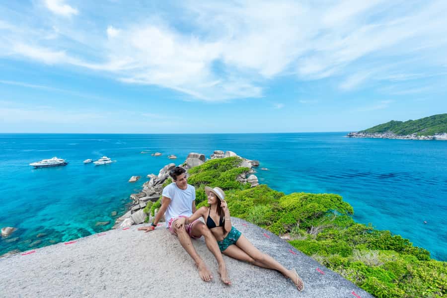 From Ao Nang: Similan Islands Boat Trip with Transfer & Food - Bangu Island brings another chance to snorkel