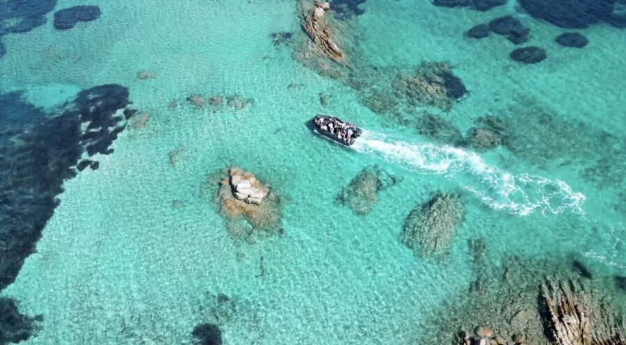 From Cannigione: La Maddalena Archipelago Boat Trip - Cala dell’Amore at Spargi: the first real swim