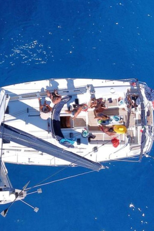 From Cannigione: Sailboat Tour in La Maddalena Archipelago - Cala Corsara and Cala Granara: the main swimming payoff