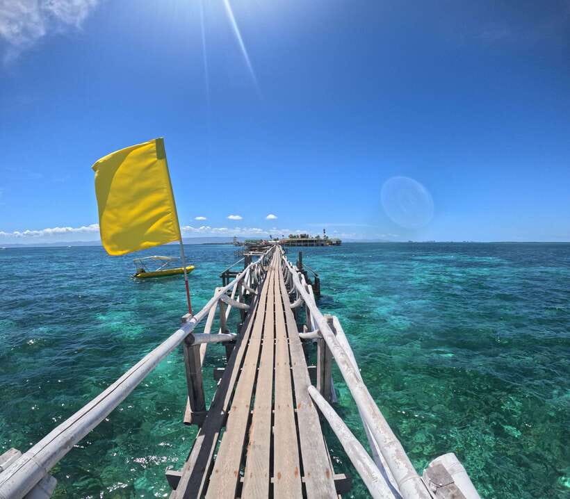 From Cebu: Island Hopping to 3 islands with BBQ lunch - The day begins with an early Cebu pickup