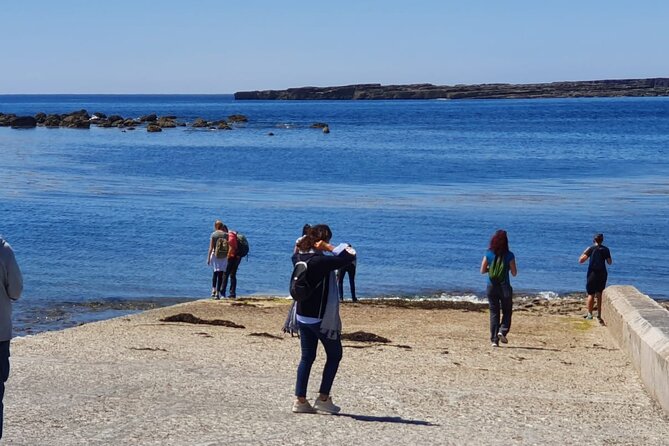 From Galway; Aran Islands Day Tour & Cliffs of Moher cruise - Seeing the Cliffs of Moher from the Atlantic