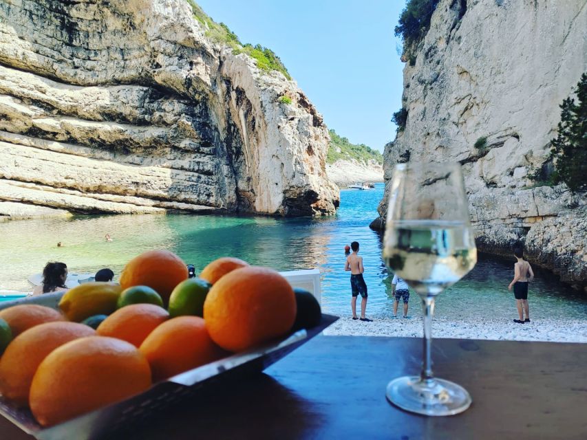 From Hvar: Blue Cave and 5 Islands Boat Tour - Budikovac’s Blue Lagoon starts the swimming
