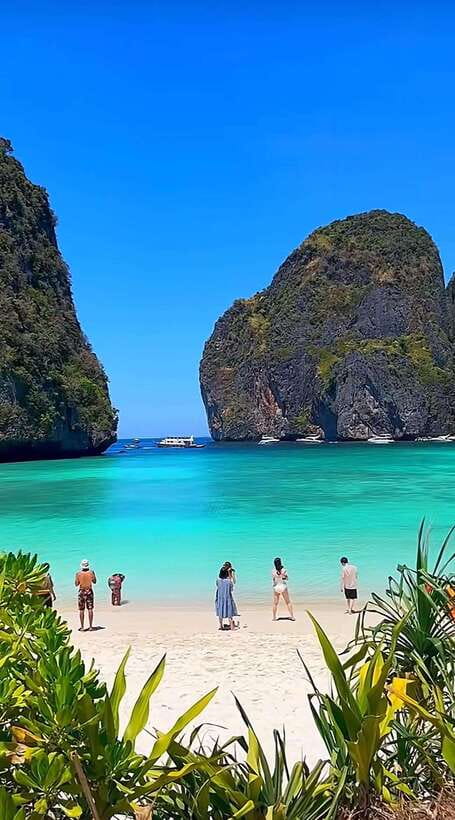From Koh Phi Phi island and 7 Islands Long Tail Boat Trip - Monkey Beach and Viking Cave