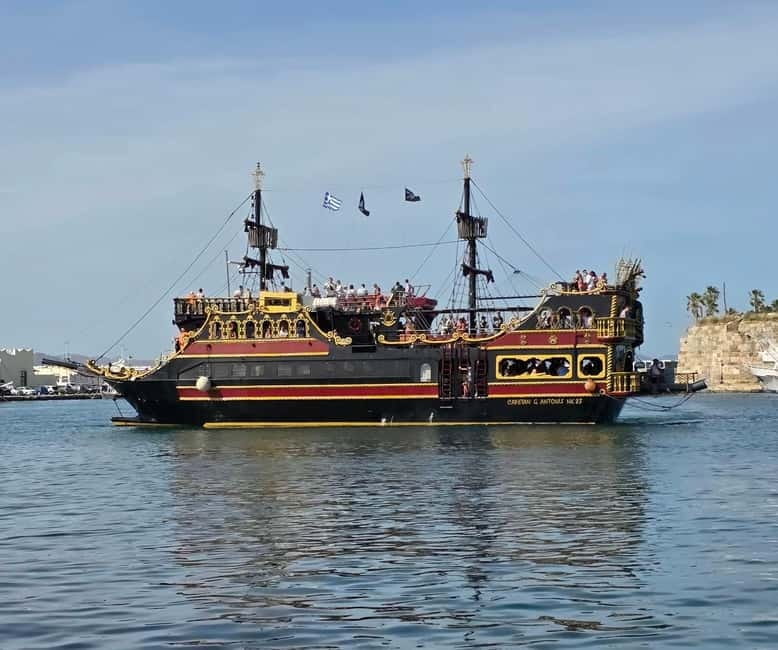 From Kos: 3-Island Boat Trip with BBQ & Water Slide - Setting sail from Kos at 10 a.m.