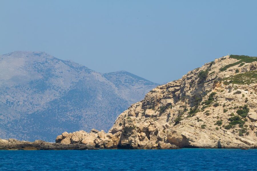 From Kos: 3-Island Pirate Cruise with Lunch and Waterslide - Plati: the best stop for water fun