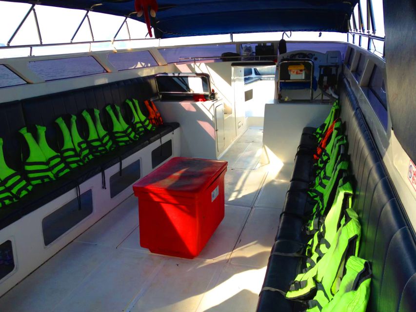 From Krabi: 4 Islands Snorkeling Tour by Speed Boat - Chicken Island and the famous rock shape