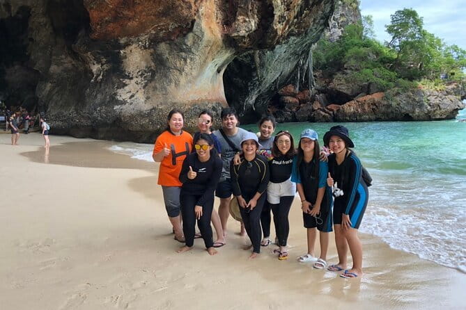 From Krabi - 4 Islands Speedboat Tour with Lunch & Snorkelling - Poda Island gives you the breathing room