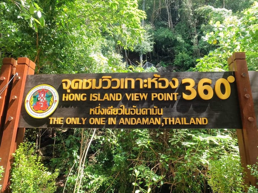 From Krabi: Hong Islands Day Trip by Speedboat with Lunch - Hong Island: beach time, swimming, and the big view