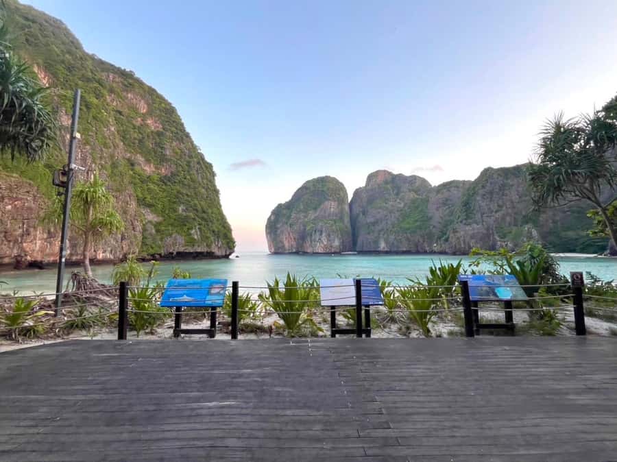 From Krabi: Phi Phi Early Bird & 4 Islands by Speedboat - Bamboo Island, lunch, and the longest beach break