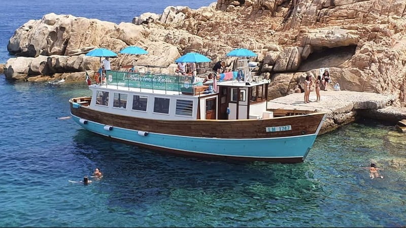 From La Maddalena or Palau: Archipelago Boat Tour - Why the vintage Città di Chiavari matters