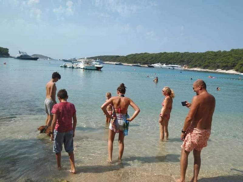 From Milna or Supetar: Magical Blue Cave Island Hopping - What the boat ride feels like