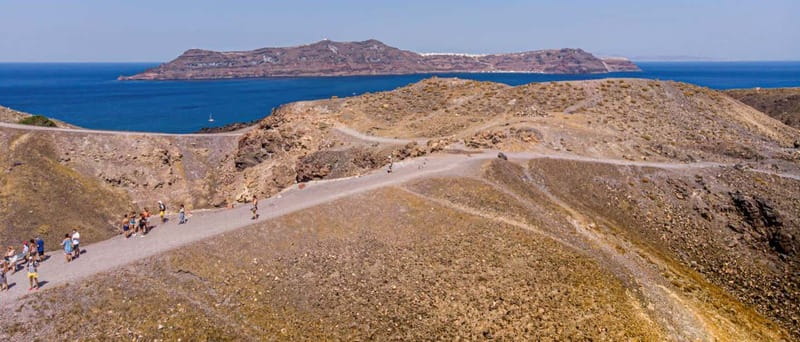 From Old Port:Volcanic Islands Boat Trip & Hot Spring Visit - Palea Kameni and the hot spring swim