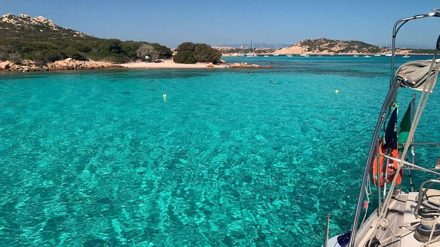 From Palau: Catamaran tour in La Maddalena Archipelago - The Crew and the Feel of the Day