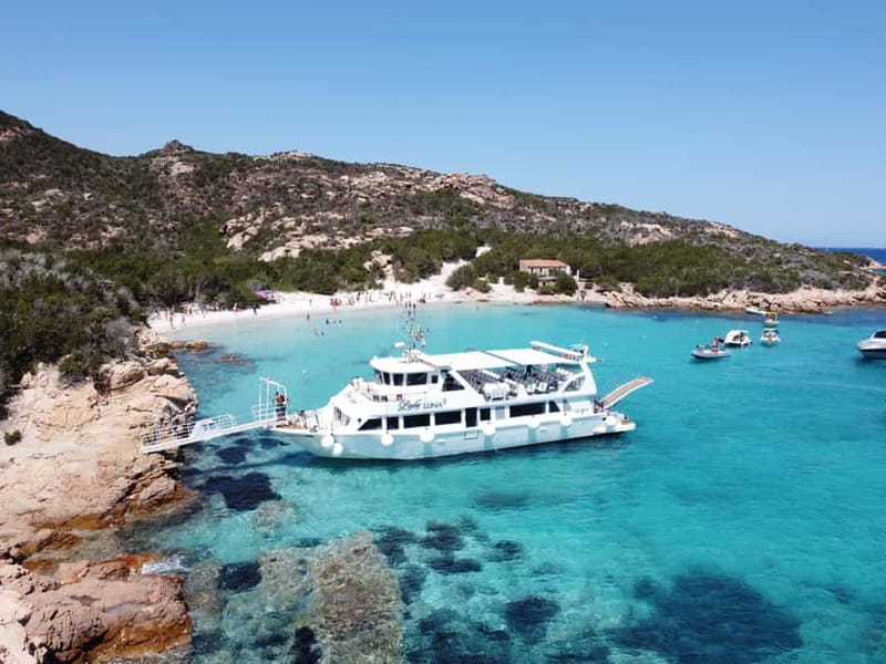 From Palau: La Maddalena Archipelago 4 Stops Boat Tour - Budelli: pink sand and protected water