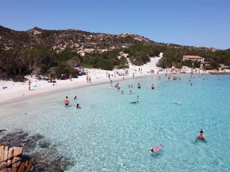 From Palau: La Maddalena Archipelago 4 Stops Boat Tour - Spargi: the strongest beach and swimming stop