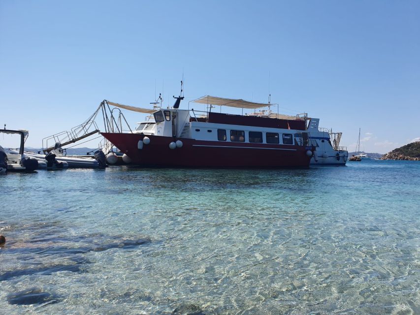 From Palau: La Maddalena Archipelago Boat Tour with Pasta - Budelli and the famous Rosa Beach view