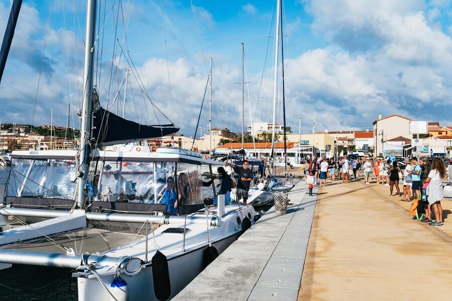 From Palau: La Maddalena Archipelago Catamaran Tour w/ Lunch - The crew makes the difference