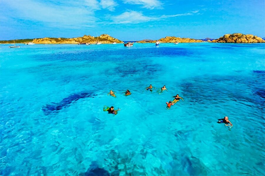 From Palau: La Maddalena Archipelago Day Tour by Boat - Budelli’s natural pools