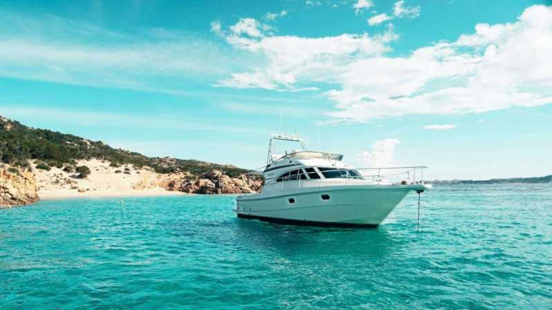 From Palau: La Maddalena Archipelago Yacht Tour with Lunch - The Festina Lente yacht and its small-group feel