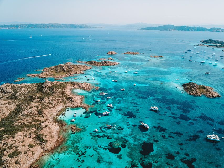 From Palau: La Maddalena Full-Day Archipelago Catamaran Tour - Spargi and the calm coves around Cala Soraya