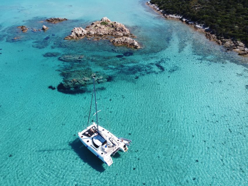 From Palau: Maddalena Archipelago Catamaran Tour with Lunch - Leaving Palau for the Maddalena islands