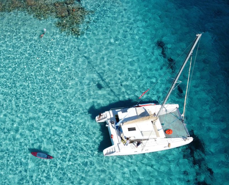 From Palau: Maddalena Archipelago Catamaran Tour with Lunch - Budelli and the famous Pink Beach