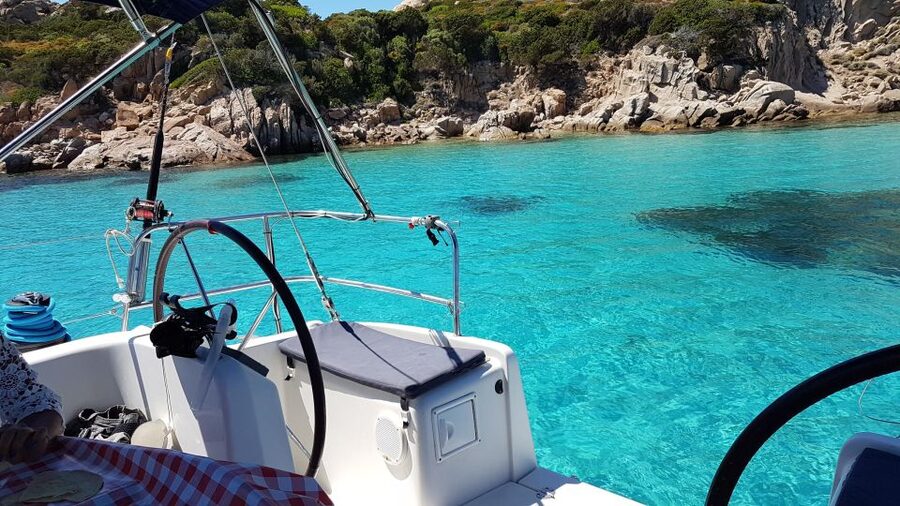 From Palau: Sailboat tour in La Maddalena Archipelago - Lunch on board, with Sardinian flavor